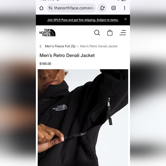 The North Face Men's Two-Tone Performance Jacket XL POLARTEC - Picture 11 of 16